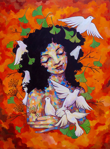 Ursula Xanthe Young - Tangerine Dreams - SOLD