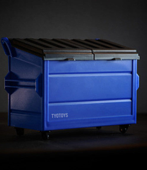 TYOTOYS Desktop Dumpster- Blue