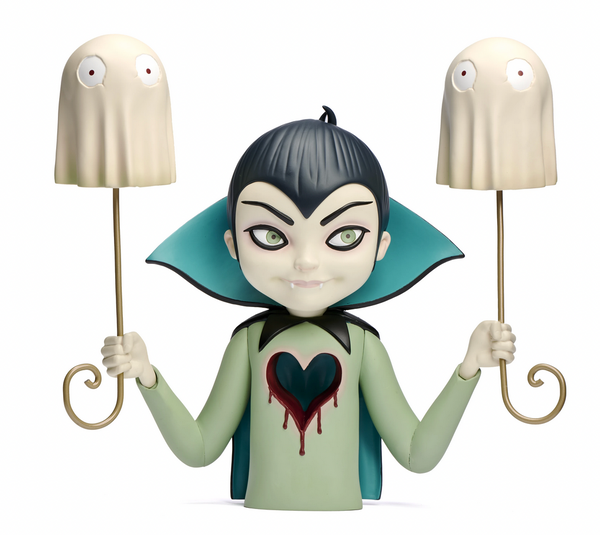 "George’s Halloween Portrait" Vinyl Art Sculpture by Tara McPherson x Martian Toys